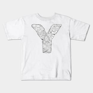 Letter Y Kids T-Shirt